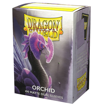 Sleeves - Dragon Shield - Box 100 - Standard Size Dual Matte Orchid