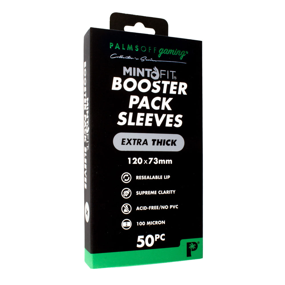 Palms Off Gaming - Booster Pack Sleeves - Extra Thick