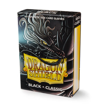 Sleeves - Dragon Shield Japanese - Box 60 - Black Classic