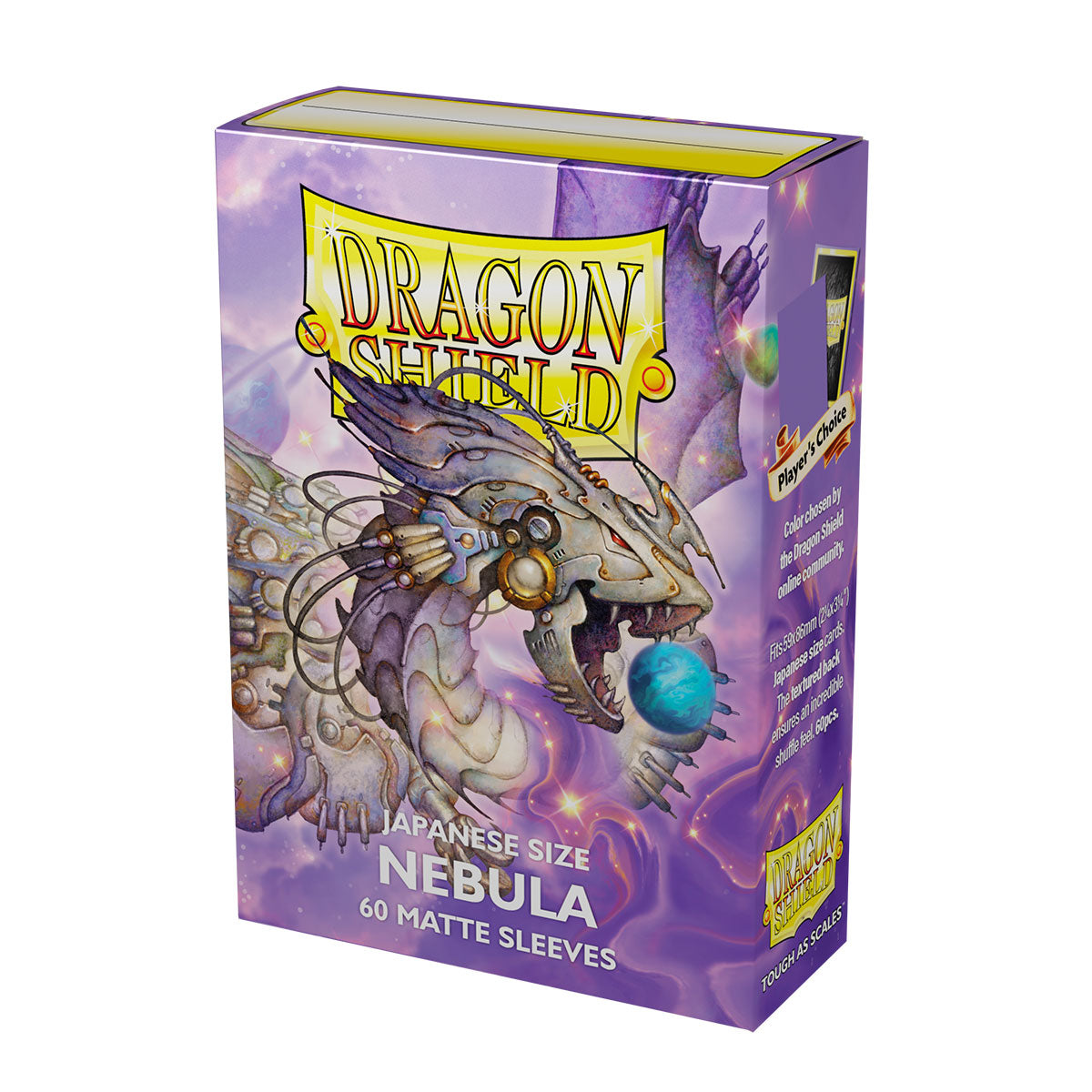 Sleeves - Dragon Shield Japanese - Box 60 - Nebula Matte