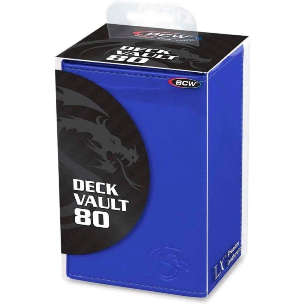 BCW Deck Vault LX (80) Blue