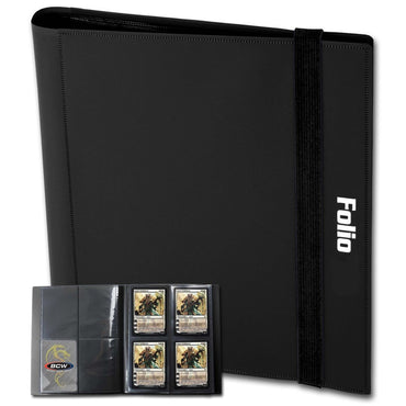 BCW Pro-Folio 4-Pocket Black