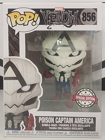 Marvel – Poison Captain America Pop! Vinyl Figure #856