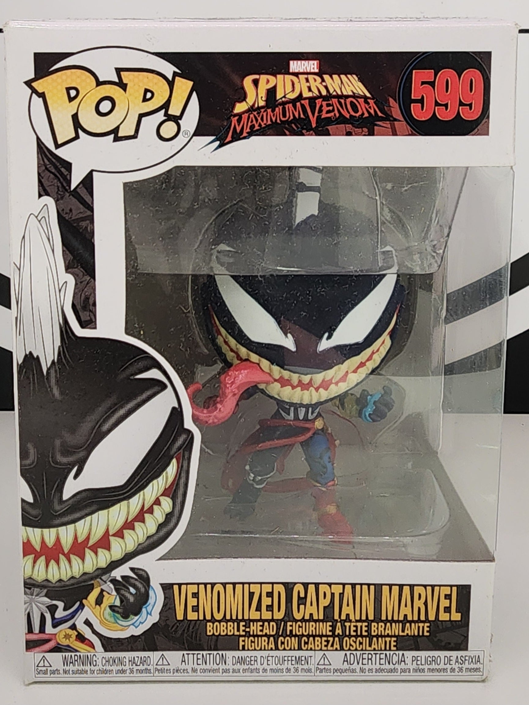 Marvel – Venomized Captain Marvel Pop! Vinyl Figure #599