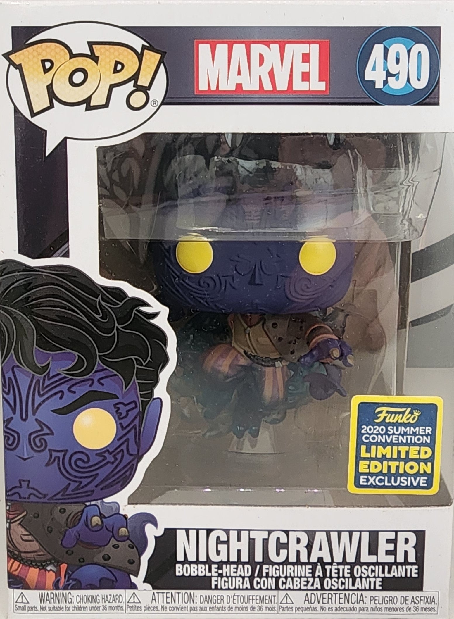 Marvel - Nightcrawler Pop! Vinyl Figure #490