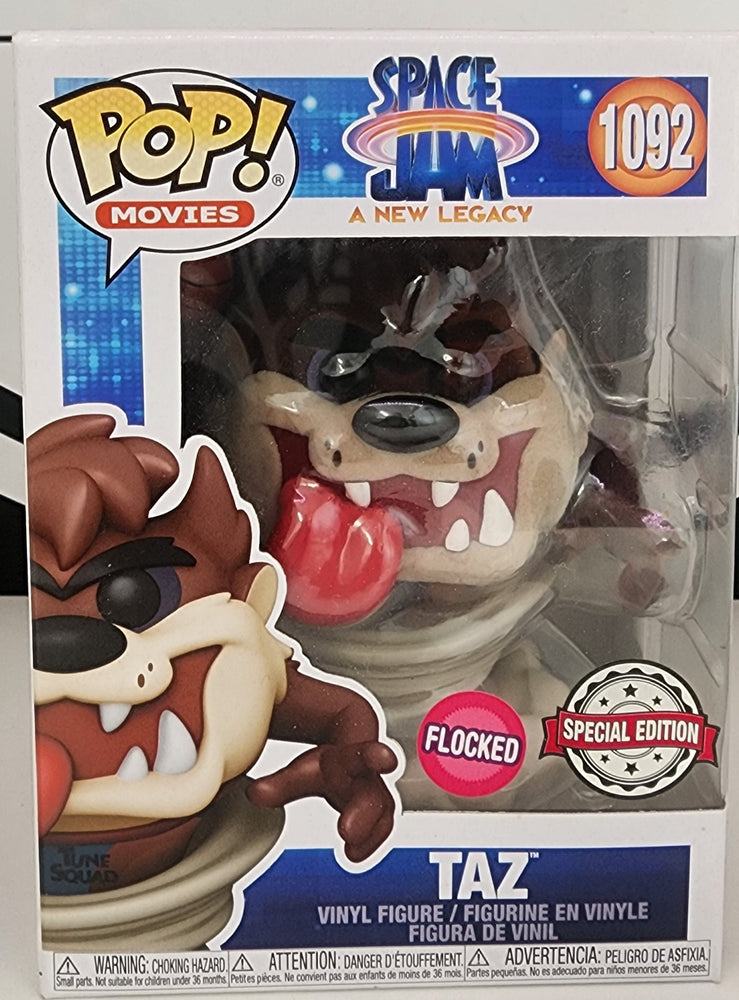 Space Jam - Taz [Flocked] Pop! Vinyl Figure #1092