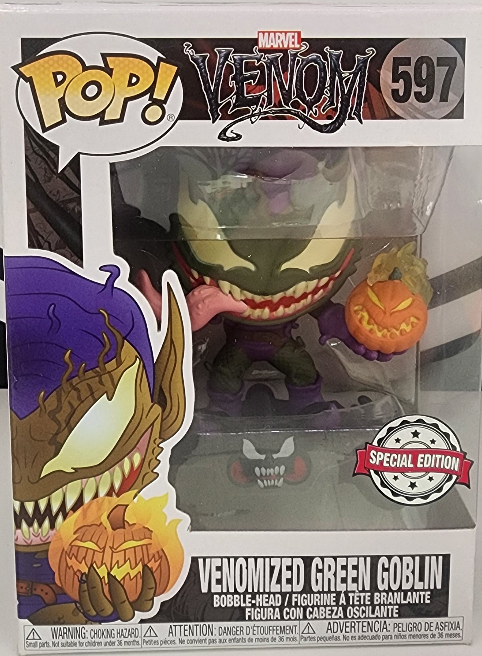 Marvel - Venomized Green Goblin Pop! Vinyl Figure #597