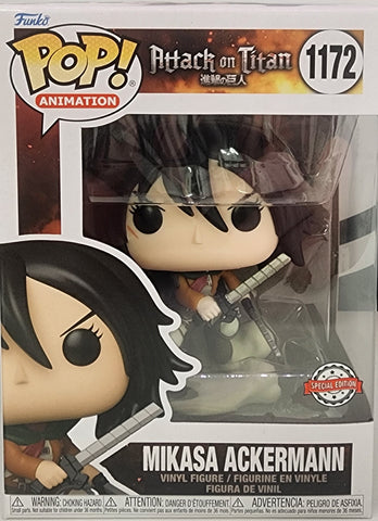 Attack on Titan - Mikasa Ackermann Pop! Vinyl Figure #1172