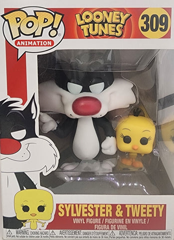 Looney Tunes - Sylvester & Tweety Pop! Vinyl Figure #309