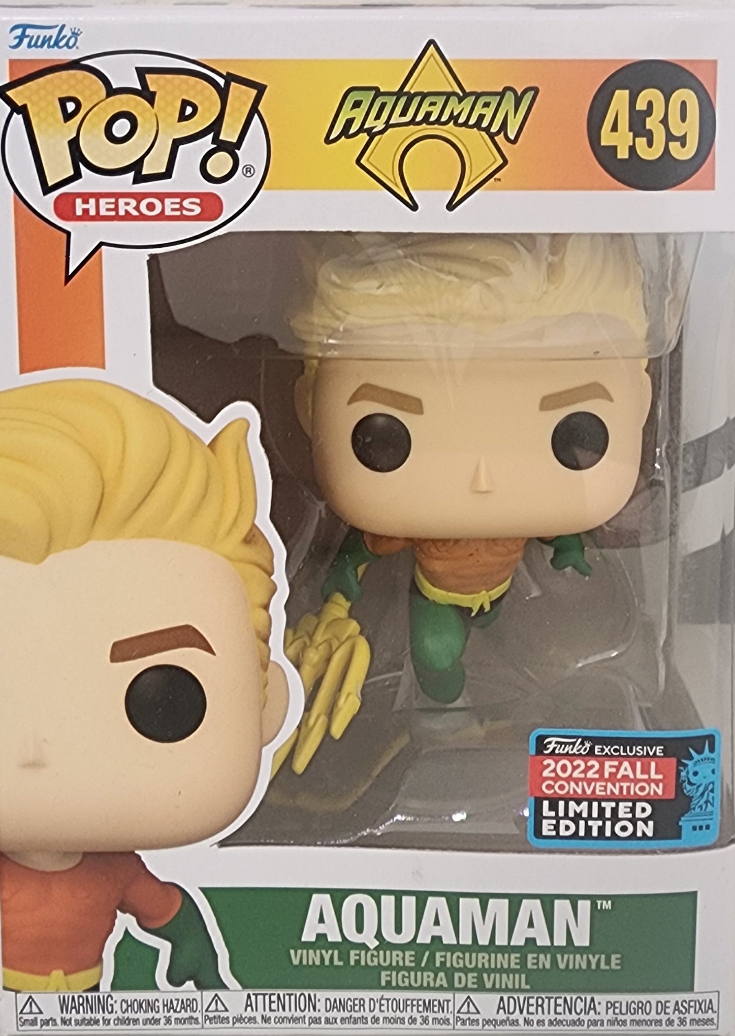 DC - Aquaman Pop! Vinyl Figure #439