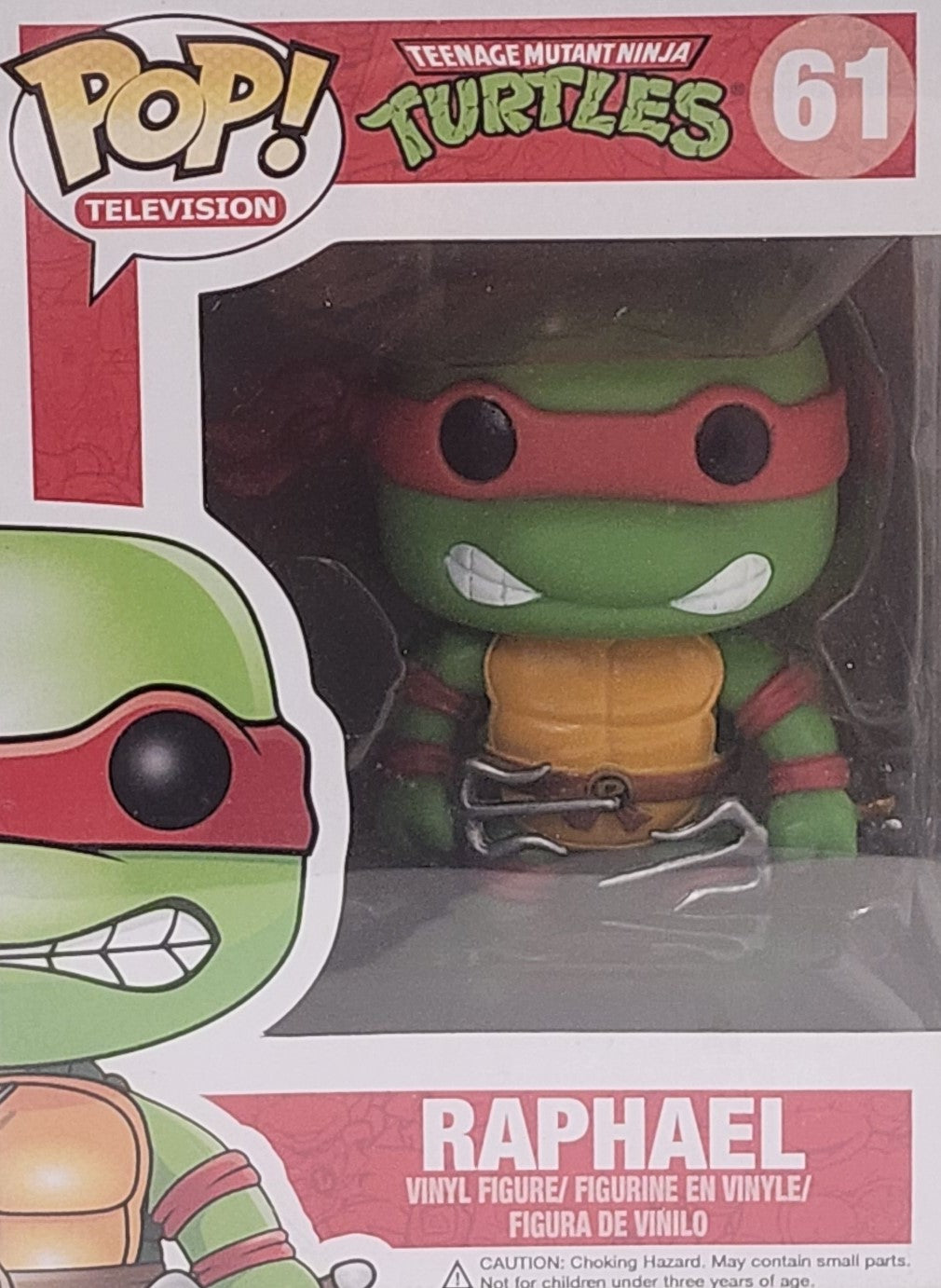 Teenage Mutant Ninja Turtles - Raphael Pop! Vinyl Figure #61