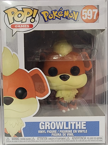 Pokémon - Growlithe Pop! Vinyl Figure #597