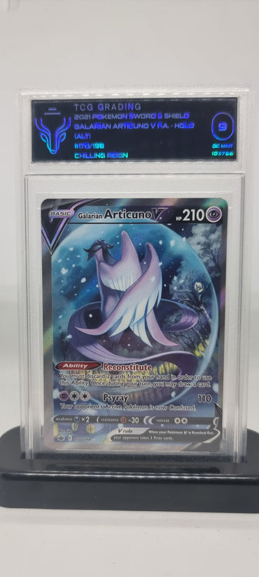 Galarian Articuno V (170/198) [Sword & Shield: Chilling Reign] (TCG Grading - OC Mint - 9)