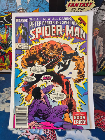 Spectacular Spider-Man #111 (Newsstand Edition)