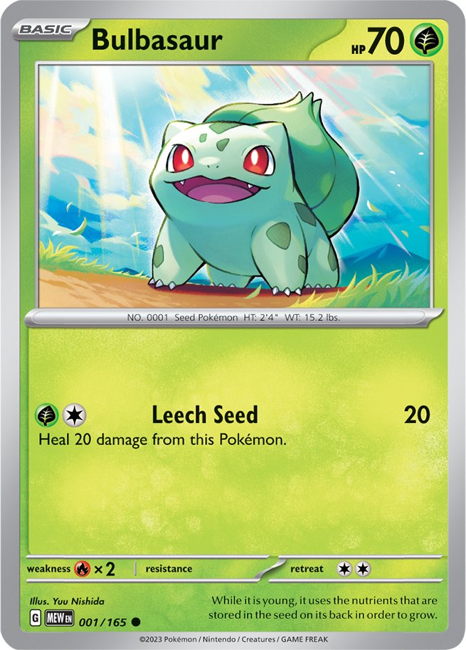 Bulbasaur (001/165) [Scarlet & Violet 151]