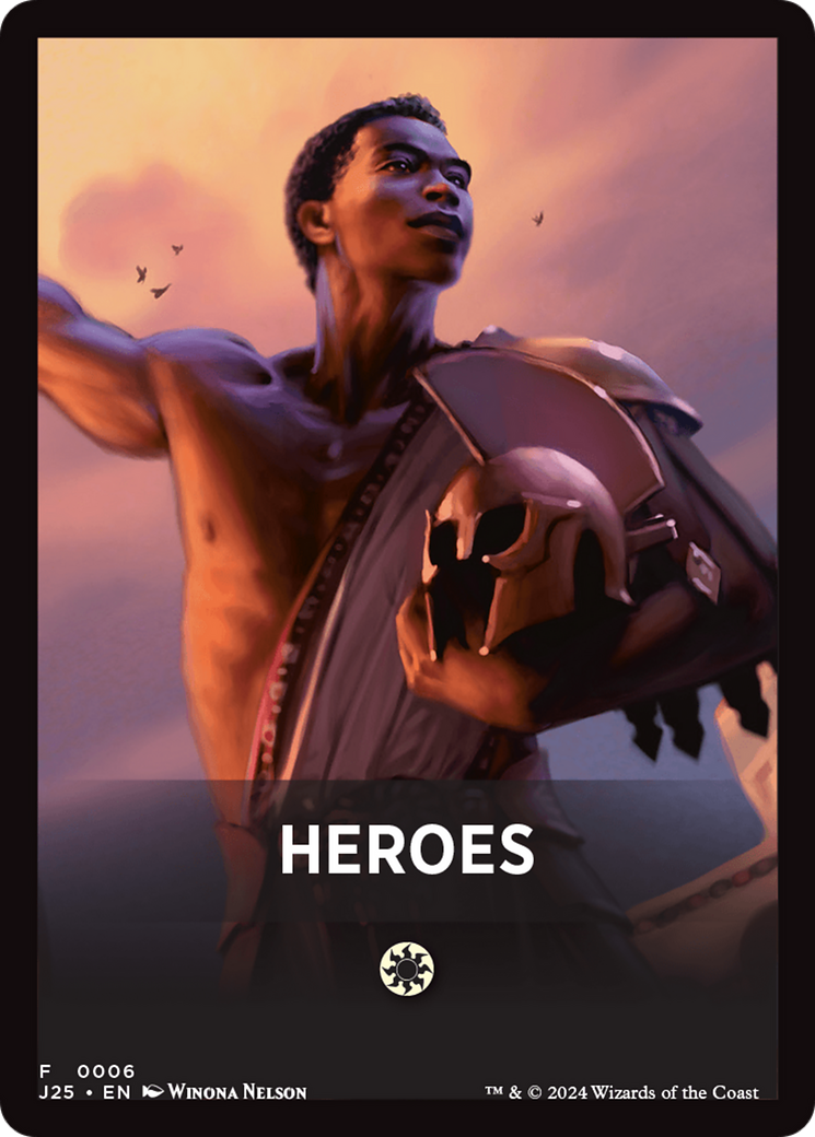 Heroes Theme Card [Foundations Jumpstart Front Cards]