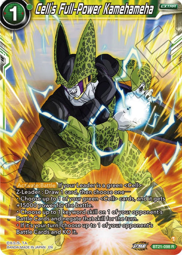 Cell's Full-Power Kamehameha (BT21-098) [Wild Resurgence]