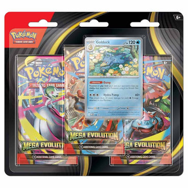 Pokemon TCG - Mega Evolution Three-Booster Blister