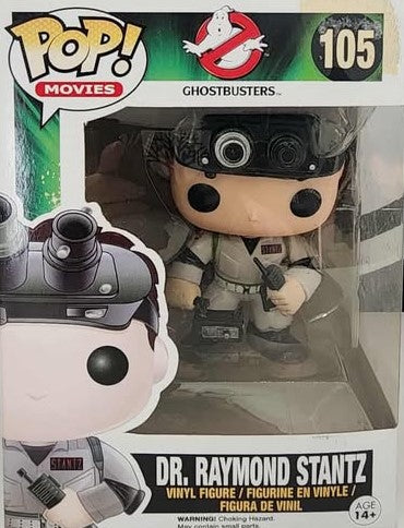 Ghostbusters - Dr. Raymond Stantz Pop! Vinyl Figure #105