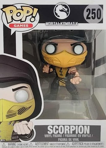 Mortal Kombat - Scorpion Pop! Vinyl Figure #250