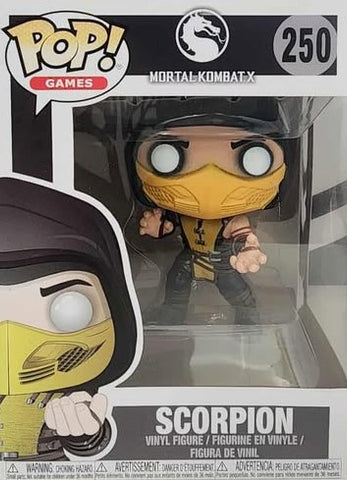 Mortal Kombat - Scorpion Pop! Vinyl Figure #250