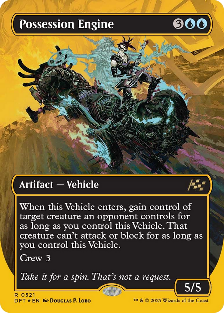 Possession Engine (Borderless) (First-Place Foil) [Aetherdrift]