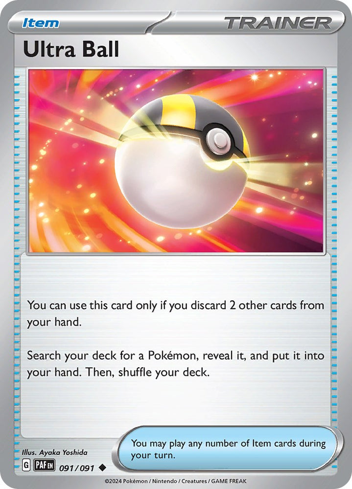 Ultra Ball (091/091) [Scarlet & Violet: Paldean Fates]