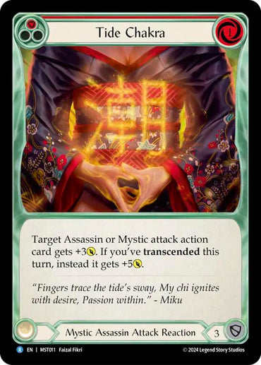 Tide Chakra (Red) [MST011] (Part the Mistveil)  Rainbow Foil