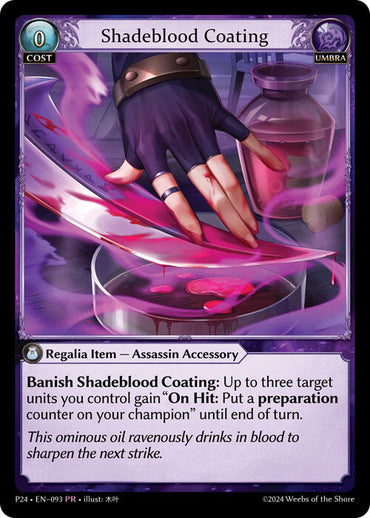 Shadeblood Coating (093) [Promotional Cards]