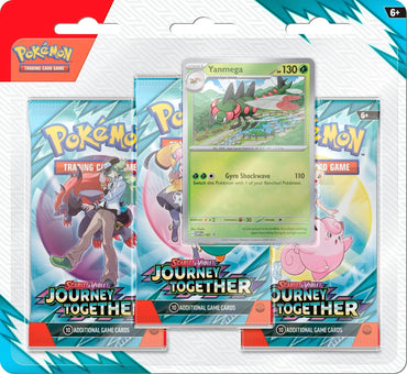 [RESTOCK!!] Scarlet & Violet: Journey Together - 3 Pack Blister (Yanmega)