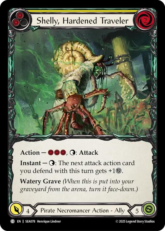 Shelly, Hardened Traveler [SEA078] (High Seas)