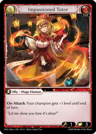 Impassioned Tutor (143) [Dawn of Ashes: Alter Edition]