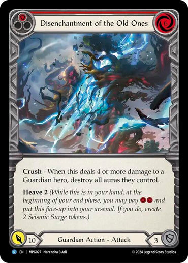 Disenchantment of the Old Ones [MPG027] (Mastery Pack Guardian)