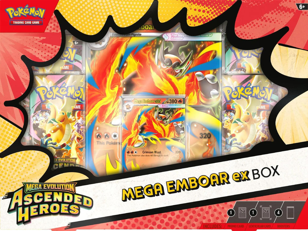 [PREODER] Mega Evolution: Ascended Heroes - Mega Emboar ex Box