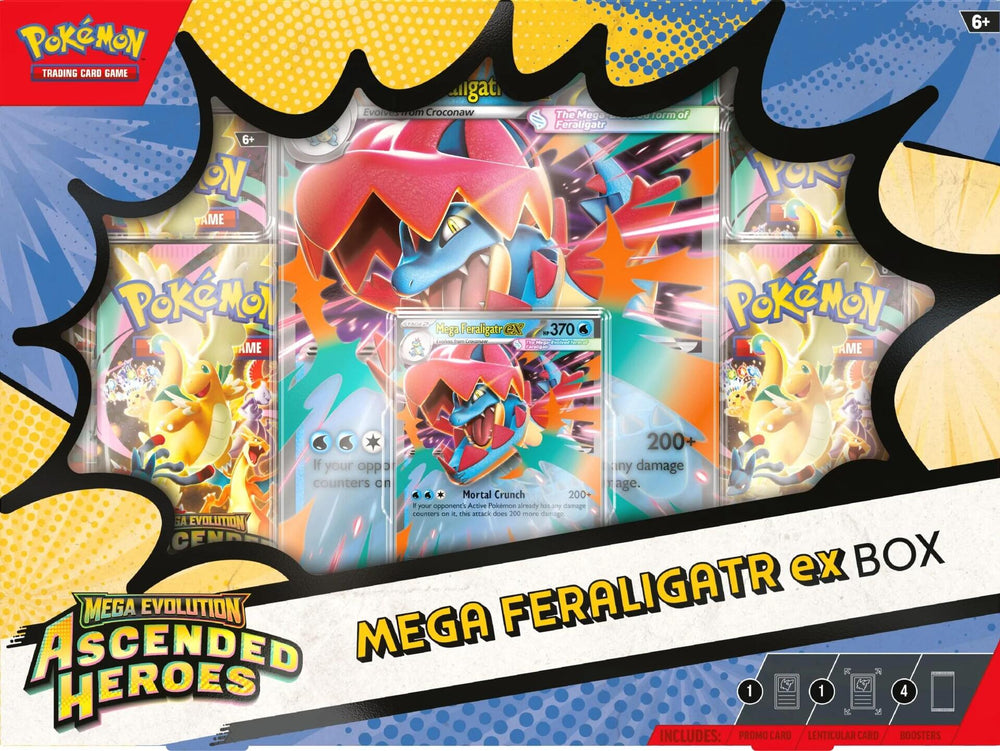 [PREODER] Mega Evolution: Ascended Heroes - Mega Feraligatr ex Box