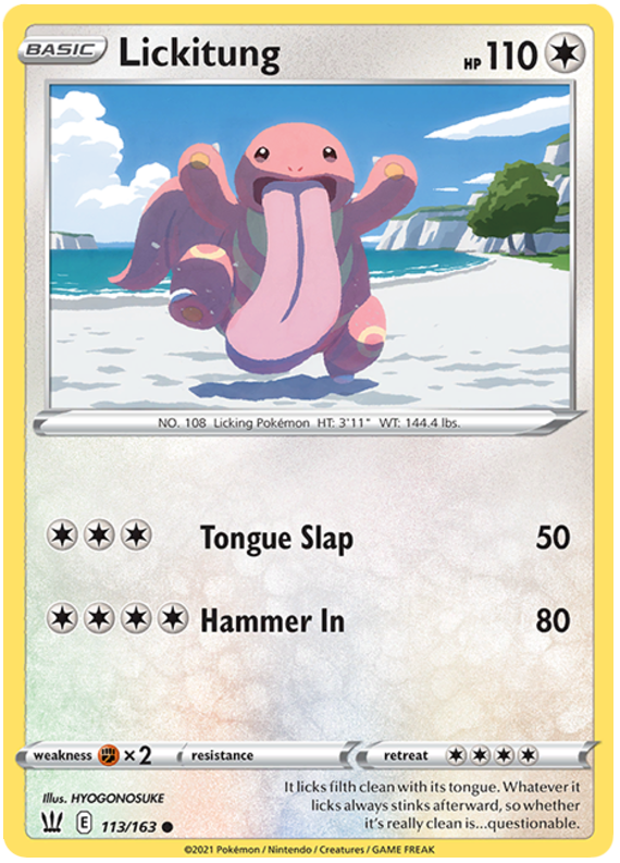 Lickitung (113/163) [Sword & Shield: Battle Styles]