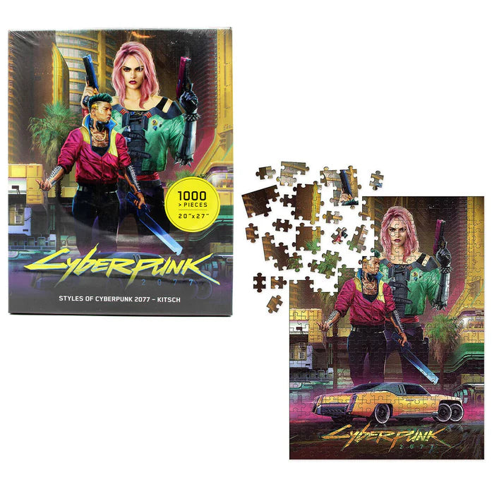 1000 Piece Puzzle - Cyberpunk - Kitsch