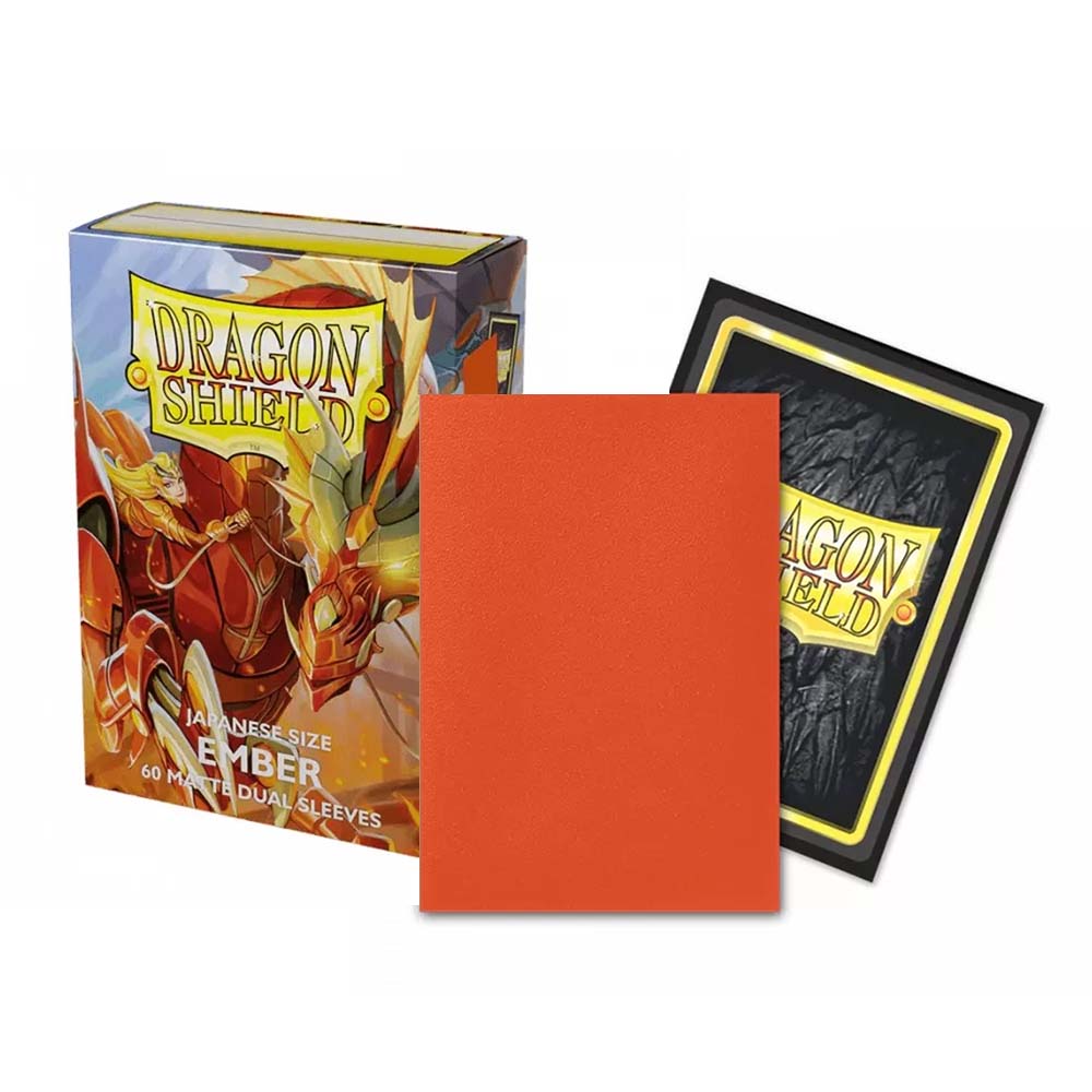DS JPN Sleeves (60) Dual Matte – Ember