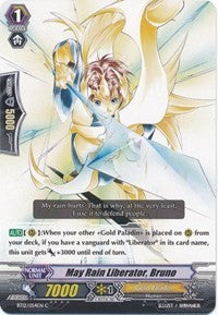 May Rain Liberator, Bruno (BT12/054EN) [Binding Force of the Black Rings]