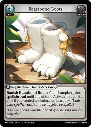 Beastbond Boots (023) [Dawn of Ashes: Alter Edition]