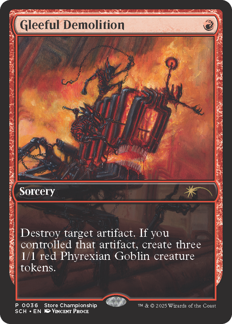 Gleeful Demolition [Store Championships 2025]