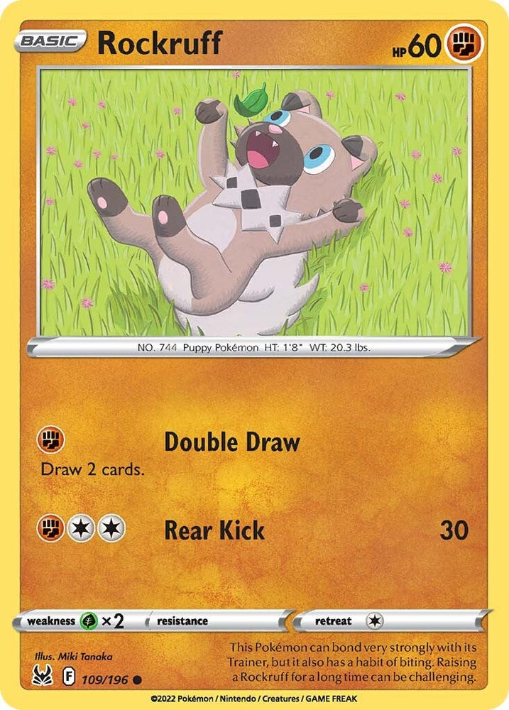 Rockruff (109/196) [Sword & Shield: Lost Origin]