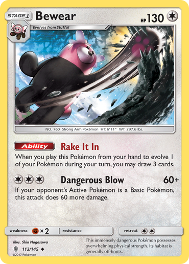 Bewear (113/145) [Sun & Moon: Guardians Rising]