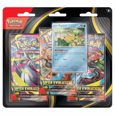 Pokemon TCG - Mega Evolution Three-Booster Blister