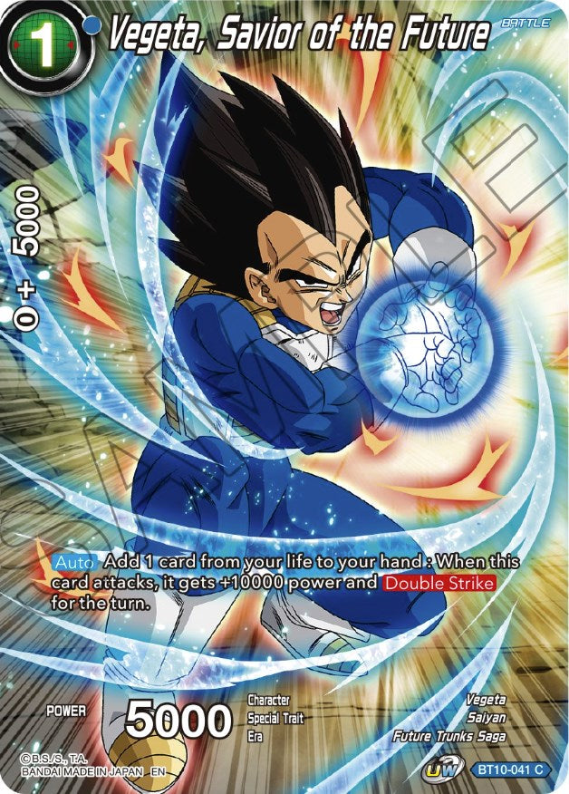 Vegeta, Savior of the Future (BT10-041) [Theme Selection: History of Vegeta]