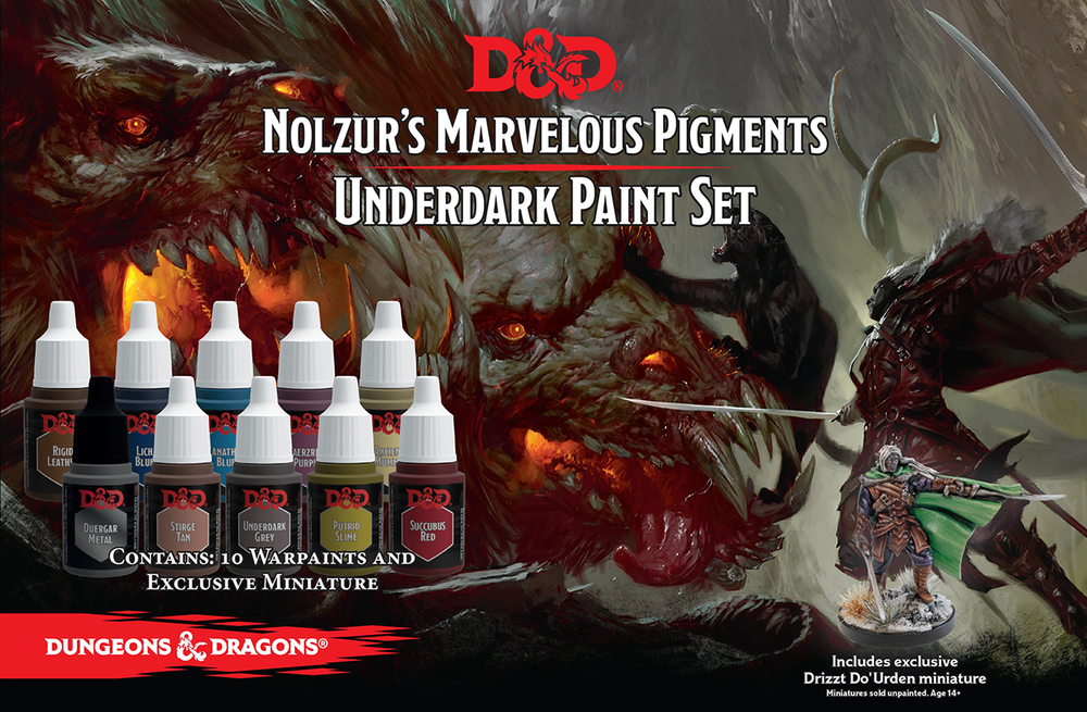 D&D Nolzur's Marvelous Pigments Underdark Paint Set