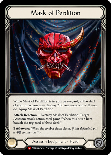 Mask of Perdition [DYN118] (Dynasty)  Cold Foil