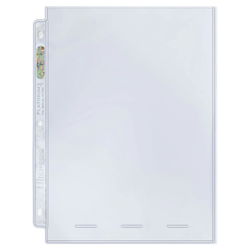 Ultra PRO: Platinum Hologram 1-Pocket Pages - 3-Holes (8" x 10" / Individual Page)