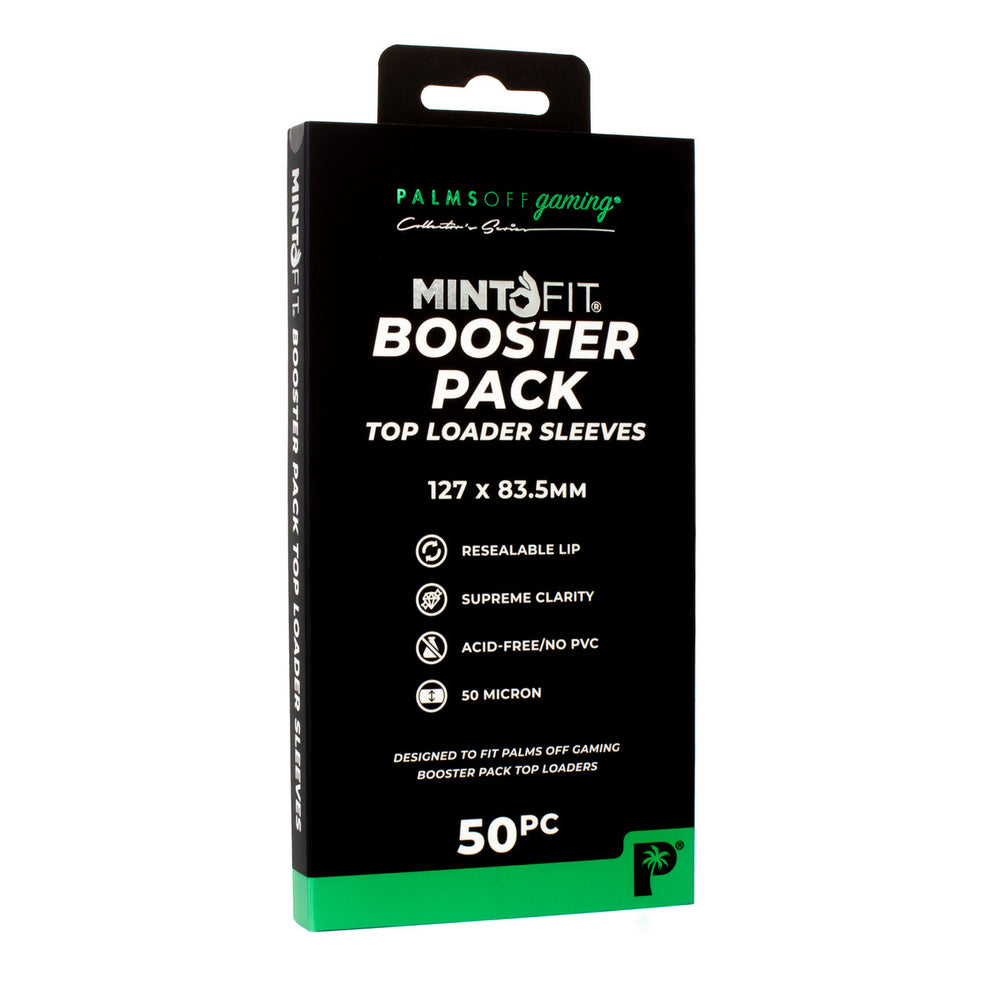 Palms Off Gaming - Booster Pack Top Loader Sleeves