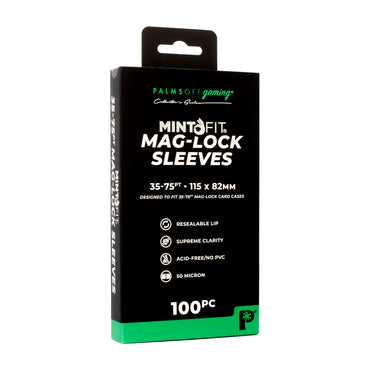 Palms Off Gaming - Mag-Lock Card Case Sleeves (35pt-75pt)